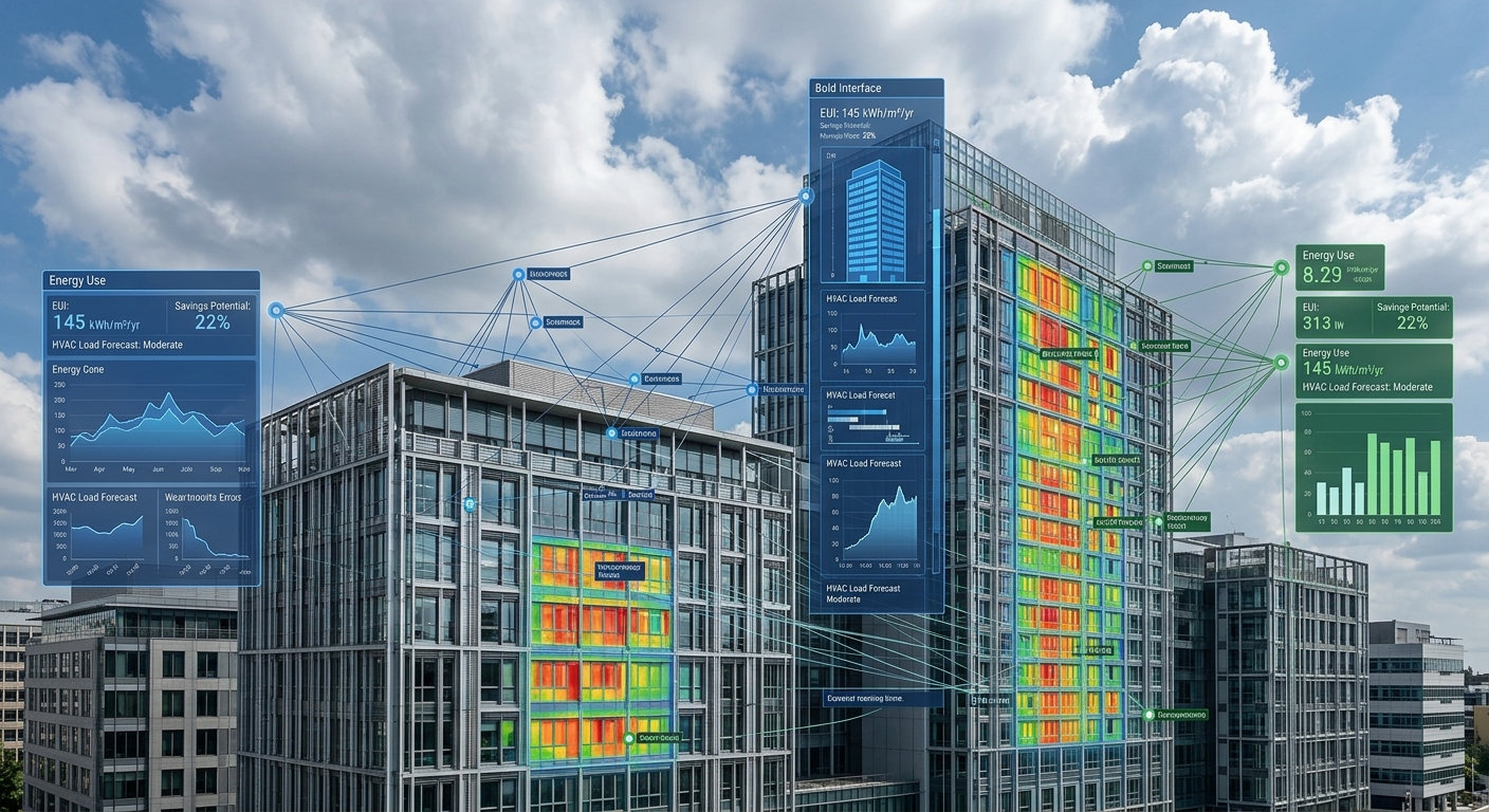 建筑能源智能分析图